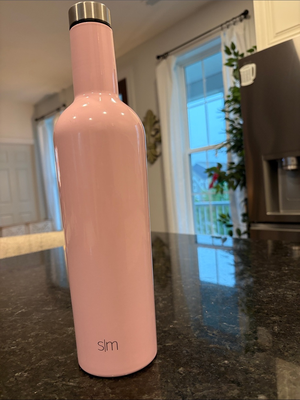Pink Insulated Bottle - Sleek Home Accent